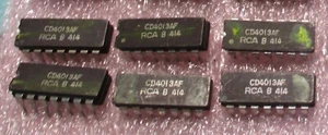 Raro RCA CMOS Doble Independiente Tipo D Estático 16MHz Flip-Flop IC CD4013AF Paquete de 6 - Imagen 1 de 3