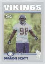 2004 Topps Chrome Refractor Darrion Scott #247 Rookie RC