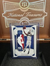 2022-23 National Treasures Rookie Logoman Jaden Hardy Mavs Jersey Numbered # 3/5