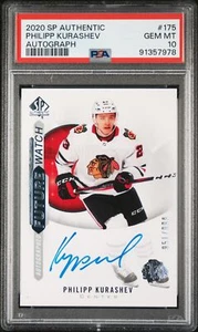 2020 SP Authentic Philipp Kurashev #175 Future Watch Autograph Auto RC PSA 10 - Picture 1 of 2