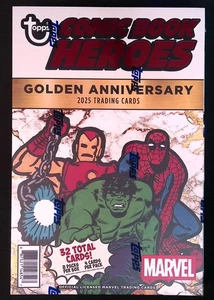 2025 Topps Marvel Comic Book Heroes Golden Anniversary Hobby Box *Fast Shipping* - Picture 1 of 2