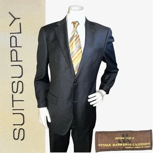 Traje de Hombre SUITSUPPLY Vitale Barberis 42R 36x30.5 Lana Super 110’s Cirujanos Puños - Imagen 1 de 20