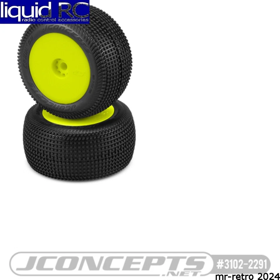 JConcepts 3102-201091 SPRINTER - PINK - PRE-MOUNTED Losi Mini-T 2.0 MINI-B (2) - Image 1 of 1