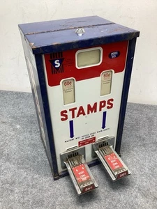 Máquina dispensadora de estampillas postales Hipman MFG doble funcionamiento con monedas - Imagen 1 de 6