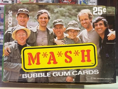 1982 Donruss MASH Trading Card Wax Packs Box 36 Count - Image 1 of 2