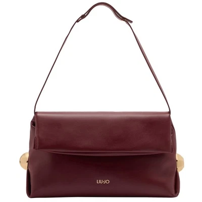 Bolso de hombro para mujer Liu Jo A25us AF5097 E0077 91726 ECS M POCHETTE VINO TINTO Foto 1 de 4