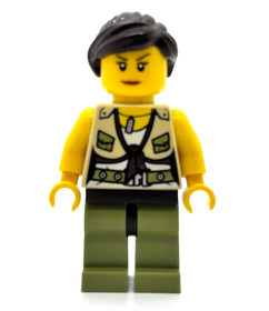 Female Dino Hero Lego Minifigure Dino Defense HQ 5887