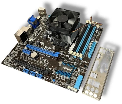 ASUS F2A55-M/M11BB/DP_MB FM2 mATX + AMD A4-6300 MOTHERBOARD/CPU COMBO - Image 1 of 4