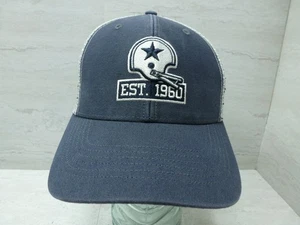 Dallas Cowboys '47 Brand Hat Blue/White Adjustable Strapback Trucker Dad Cap NFL - Picture 1 of 6