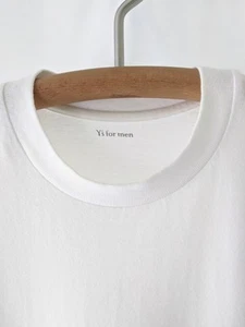 YOHJI YAMAMOTO Y'S FOR MEN LONG SLEEVE C/NECK T SHIRT 100% COTTON Sz4 P2P 21.5" - Picture 1 of 18