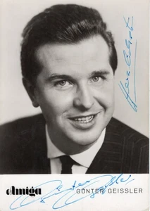 Günter Geissler - original signierte Autogrammkarte - Picture 1 of 1
