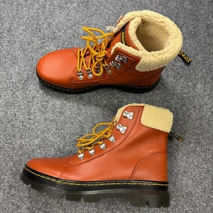 NEU Martens Stiefel Damen 10 braun Air Wair Lammfellkragen Warmwair - Bild 1 von 19