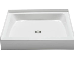 Proflo PFSB3232WH White Shower Pan W/ Strainer - Picture 1 of 7