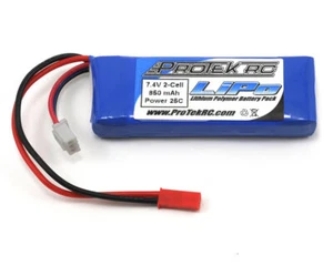 ProTek RC Supreme Power LiPo Akku 7.4V 850mAh 25C PTK-5178  - Picture 1 of 2