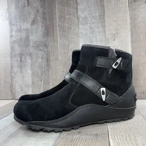 Merrell Haven Duo Damen 8 Stiefeletten Booties Reißverschluss Wildleder Grip wasserdicht schwarz - Bild 1 von 12