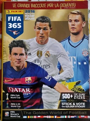 ALBUM FIFA 365 PANINI 2016 COMPLETO  - Immagine 1 di 3
