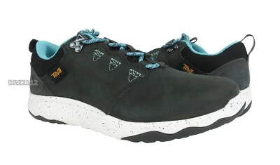 Zapatos Teva Arrowood Lux WP de cuero negro oliva para mujer talla 7,5 -NUEVOS EN CAJA- Foto 1 de 4