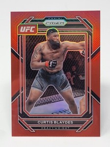 2023 Panini Prizm UFC CURTIS BLAYDES #135 RED PRIZM #/199