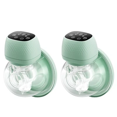 2PZ Tiralatte Elettrico Indossabile senza mani 3Modalità9Livelli di Aspirazione  - Immagine 1 di 4