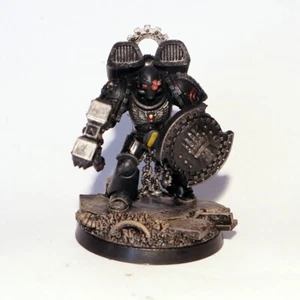 Iron Hands Slam Captain Conversion - Thunder Hammer Warhammer 40K Space Marines - Picture 1 of 5