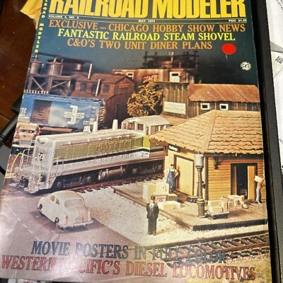 Railroad Modeler Magazine Volume 4, Number 5, May 1974 - Image 1 of 4
