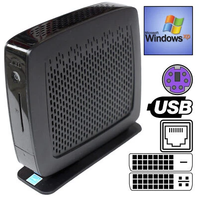 Igel Mini Computer Windows XP 4X USB Gigabit LAN PS/2 2X DVI PS/2 2GB 16GB M886 - Image 1 of 4
