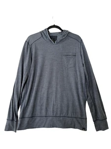 PRANA Herren Sweatshirt blau gestreift Pullover Hoodie Langarm Größe M - Bild 1 von 3