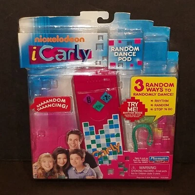 Nickelodeon iCarly Random Dance Pod Music Remote Control 2009 Playmates Toys NEW - Image 1 of 4