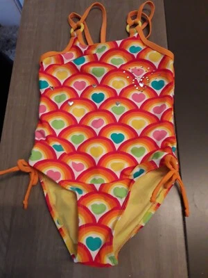 Maillot De Bain Enfant Fille  1 Pièce  4 ans - Photo 1/2