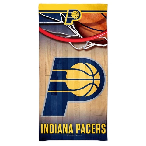 INDIANA PACERS 30"X60" SPECTRA BEACH TOWEL BRAND NEW WINCRAFT 👀 Cover