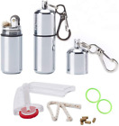 2 Pack Keychain Peanut Lighter Edc Mini Waterproof Lighter For Fire Starter Surv
