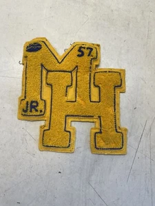 Vintage 1957 Letterman MH Jacket Patch - Picture 1 of 4
