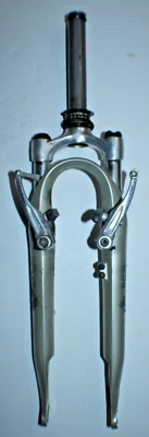 K2 Suspension MTB Bike Fork 29" 1 1/8" Threadless 185mm Disc Gray USA Shipper  - Image 1 of 4