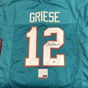 Bob Griese Autographed Miami Dolphins Jersey #12 PSA/DNA COA - Picture 1 of 4