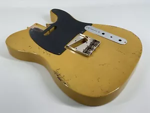 MJT Official Custom Vintage Aged Nitro Guitar Body Mark Jenny VTT 1Piece Butter - Picture 1 of 12