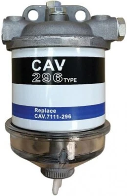 Filtro de combustible cuenco de vidrio diésel Ford 230A 231 233 234 333 C7NN9162B D9NN9165BA Foto 1 de 4