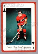 2005 Montreal Canadiens Legends Playing Card #31 Bernie Geoffrion