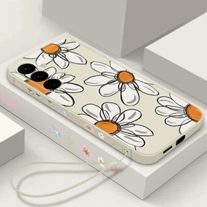 For Samsung Galaxy S25 S24 S23 Ultra S22 S21 Slim Shockproof Floral Case Cover - Picture 1 of 20