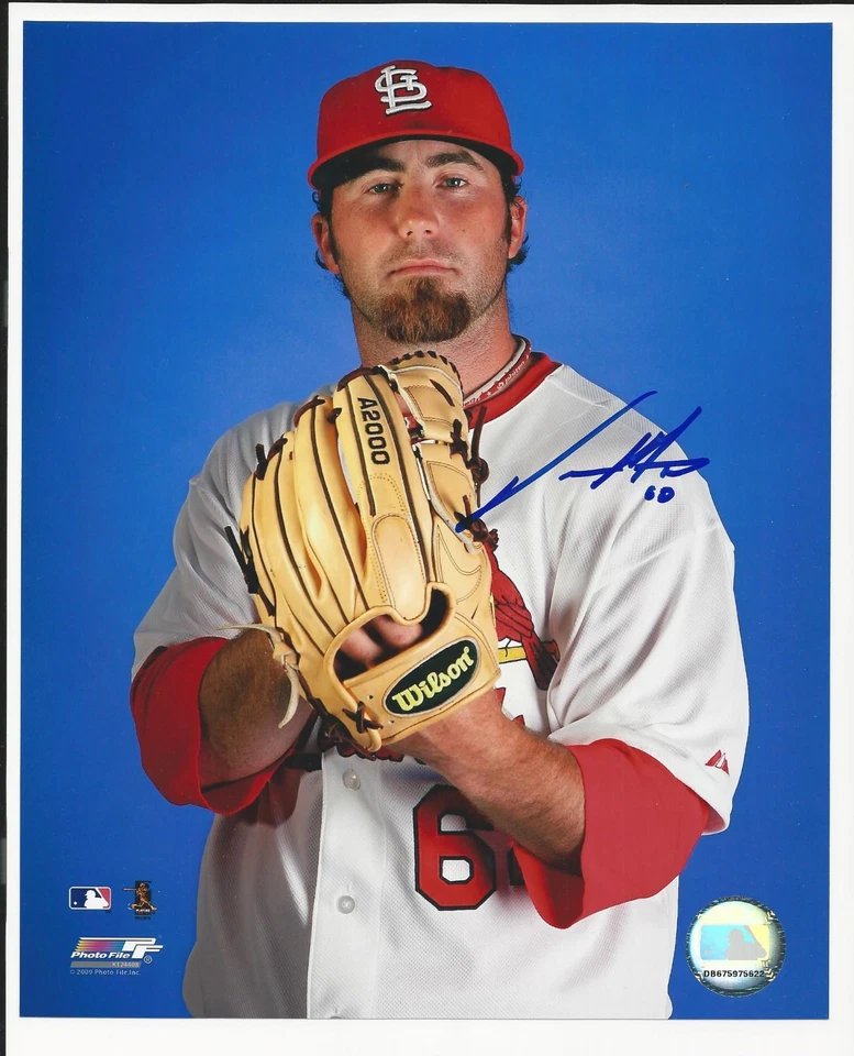 杰森·莫特圣路易斯红雀队签名亲笔签名 8 x 10 照片亲笔签名  — 第 1/1 张图片