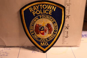 police patch   RAYTOWN POLICE MISSOURI - Picture 1 of 1