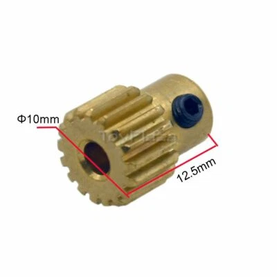 BSD BS702-045 Motor Gear 17T for 1/10 Scale RC Model Electric Buggy BS702 - Image 1 of 4