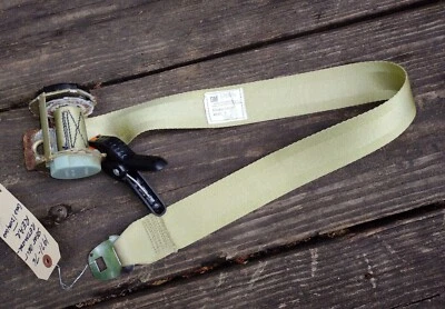 1971-76 GM Cadillac Eldorado задний ремень безопасности натяжитель * золото финикийской слоновой кости VGC - Изображение 1 из 4