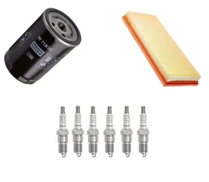 Kit de servicio para bujías de filtro de aceite de aire Denso TT Jaguar XJ 3.0 V6 X350 Mann - Imagen 1 de 6