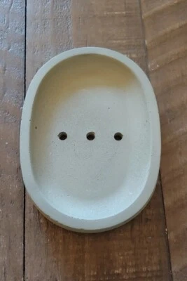 Soporte de jabón de hormigón casero Foto 1 de 3