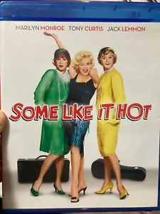 Some Like It Hot BLU RAY (region A) 1959 Marilyn Monroe comedy movie - Picture 1 of 3