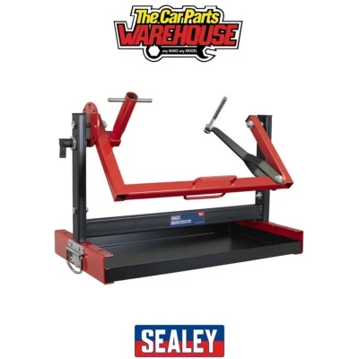 Sealey MES01 Motorcycle Engine Stand, Single/Twin Cylinder 30kg Capacity - Image 1 of 4