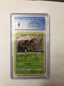 Flapple Pokemon 022/192 Gamestop Promo Holo Rebel Clash 2020 CGC 9 como nuevo - Imagen 1 de 4