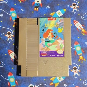 Disney's The Little Mermaid (Nintendo Entertainment System, 1991) NES, Tested! - Picture 1 of 9