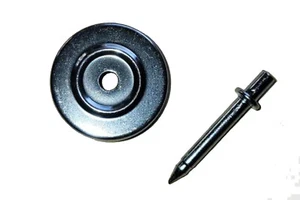 END CAP & PIN for 15/16" or 1" WOOD ROLLER - Picture 1 of 3