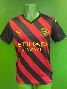 Manchester City Away Jersey 2022-23 Puma De Bruyne Men's X-Small NWT - Picture 1 of 7